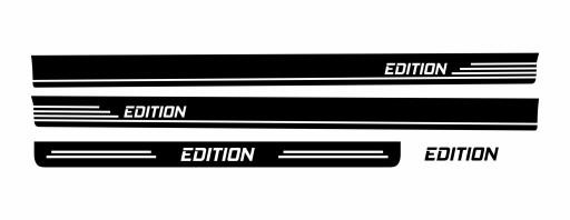 Наклейки на пояс VOLKSWAGEN T5 T6 EDITION 2009 - 2019
