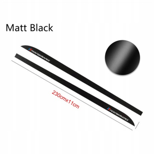 Наклейки на пороги M SPORT PERFORMANCE BMW F10 F11 E60