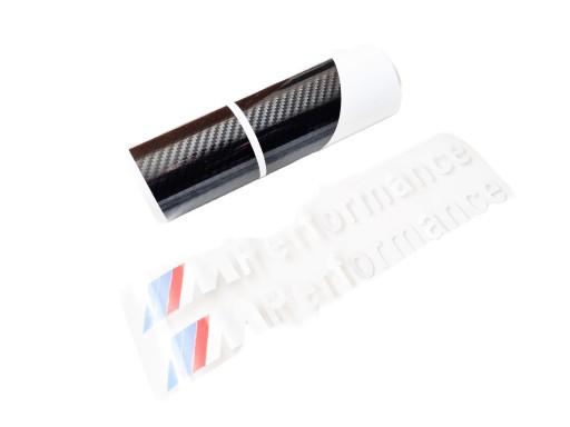 Наклейки на пороги PERFORMANCE BMW E90 E91 CARBON 5D