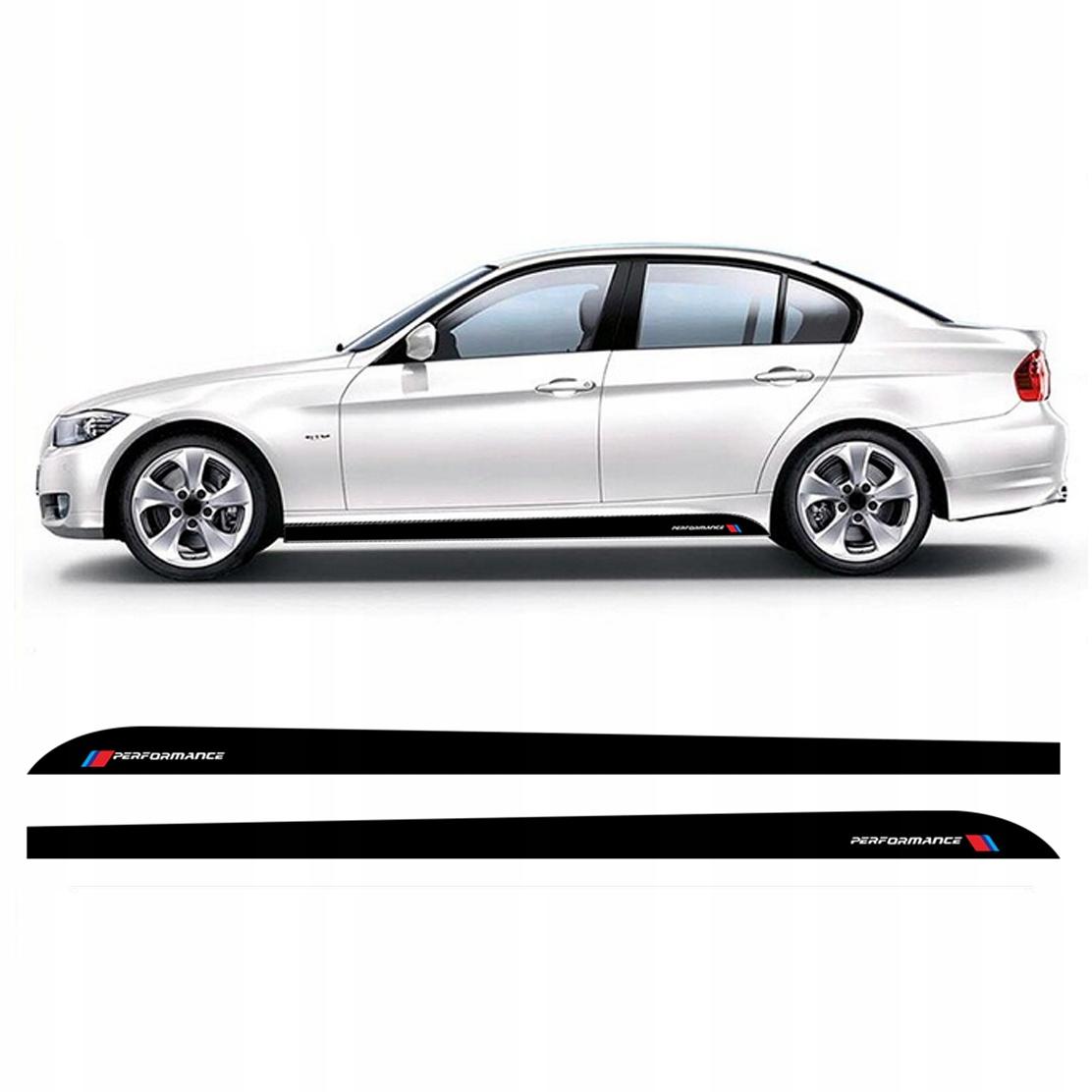Наклейки на пороги PERFORMANCE порог BMW E90 E91 E92 !
