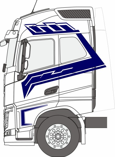 НАКЛЕЙКИ Volvo FH