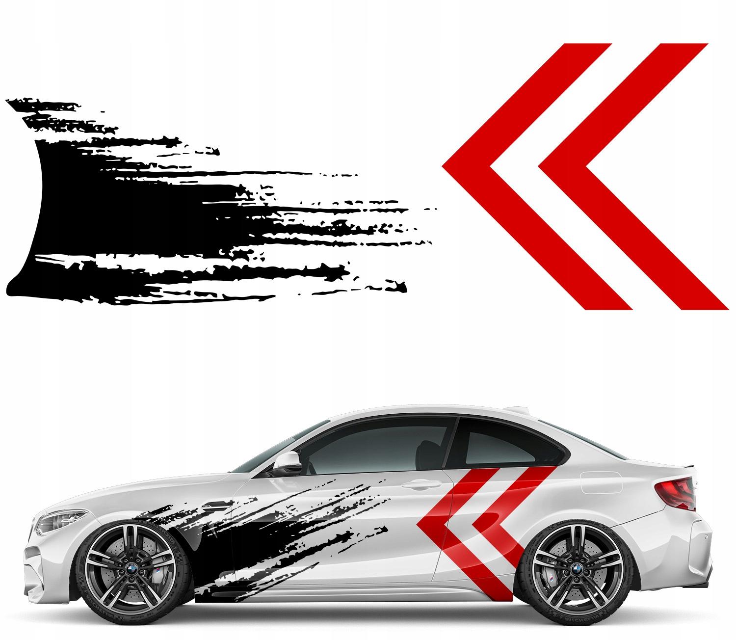 Наклейки для авто тема кисти стрелки 94CM x 504cm