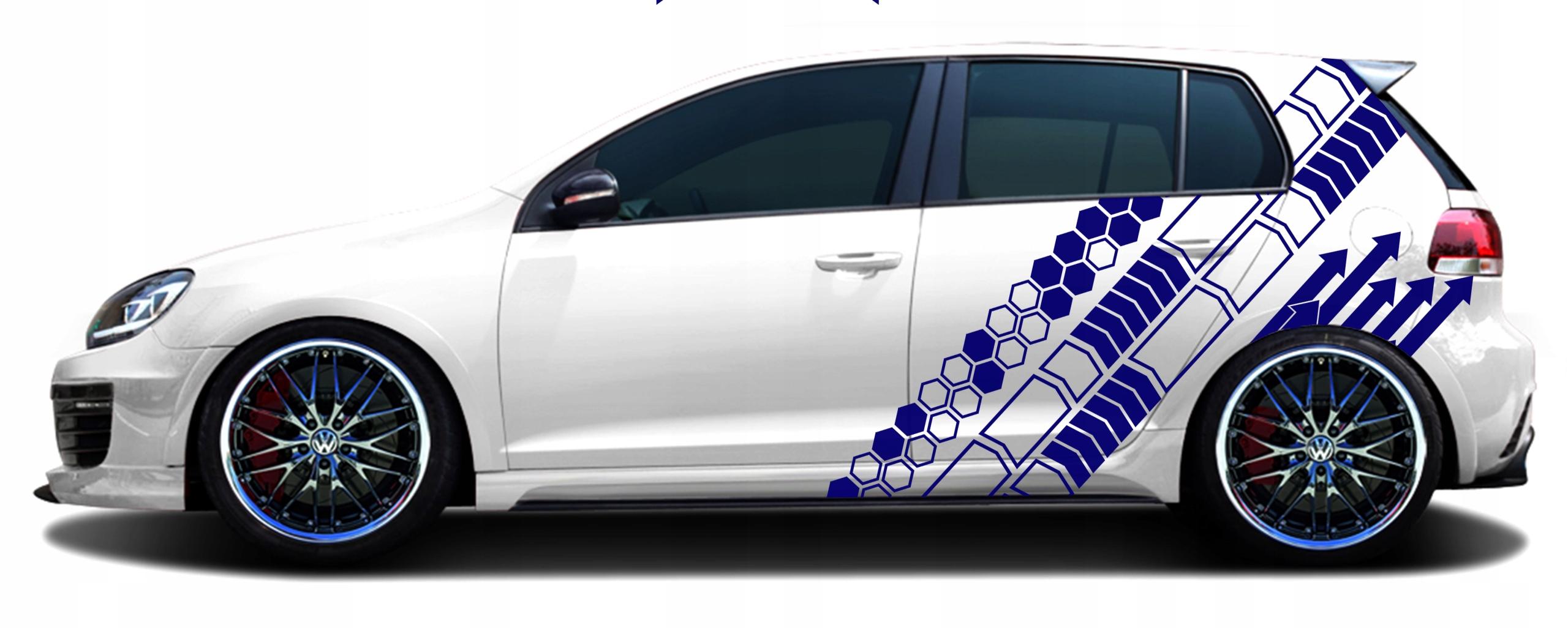 Авто тема графика наклейки 4 листа цвета