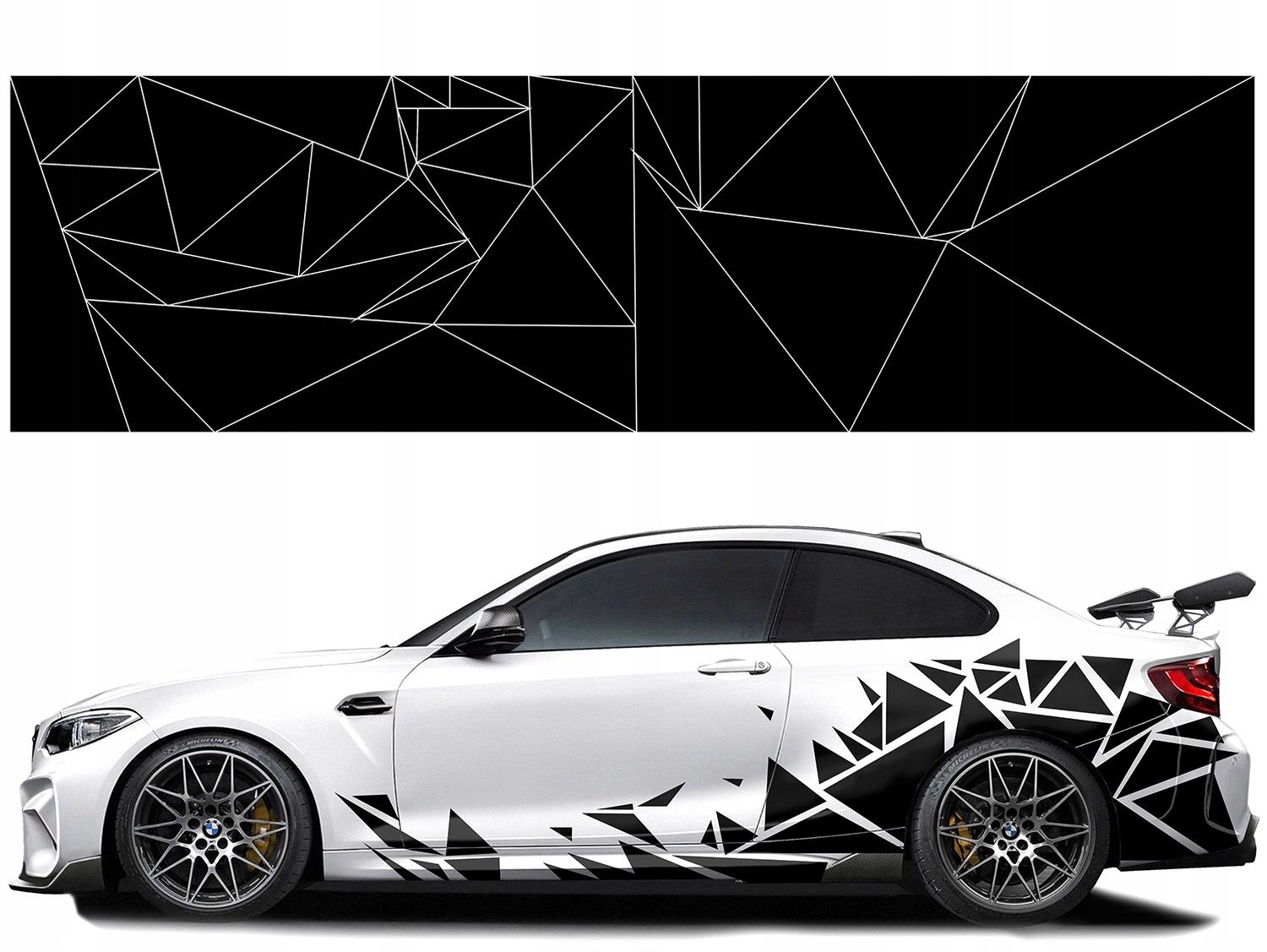 Наклейки для AutoCAMO камуфляж трикутники 84 шт