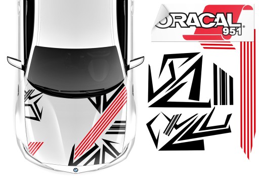 НАЛІЙКИ НА МАСКУ АБСТРАКТНИЙ МОТИВ 117х140см 951