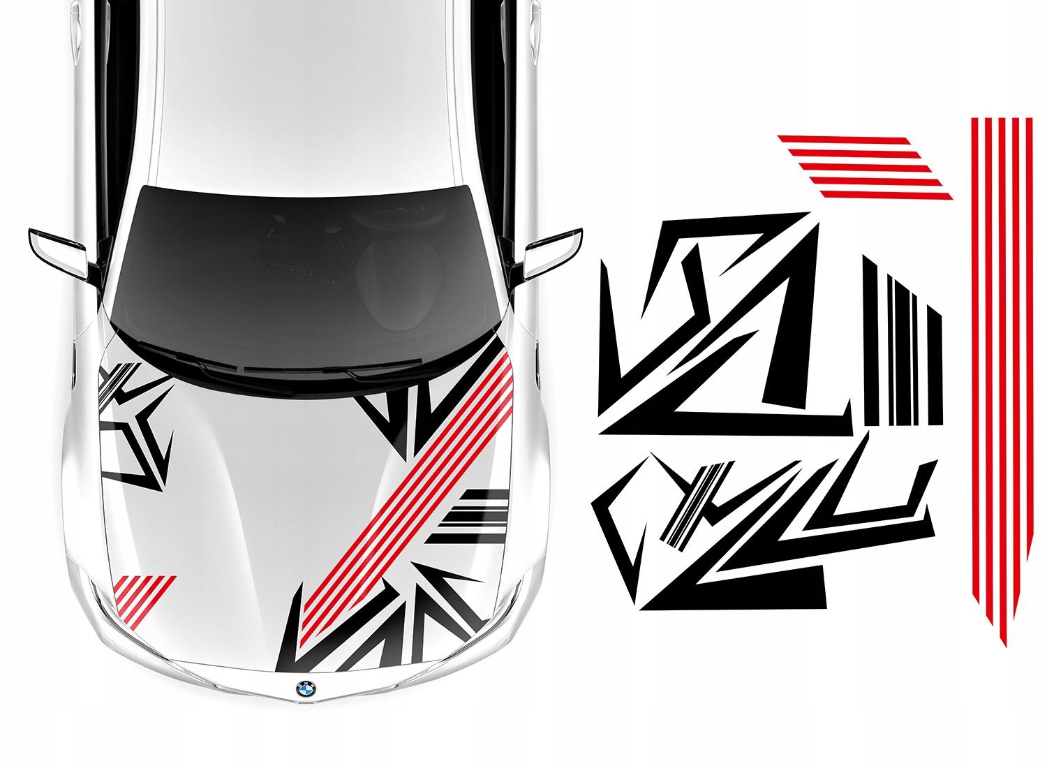 Наклейки для маски тема абстракция 117X140CM