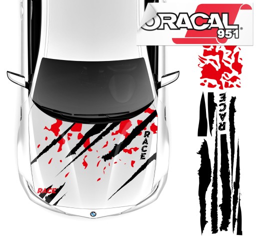 МАСКА НАЛІПКИ ПЛЯМКІ СМУЖКИ МОТИВ 44х220см 951