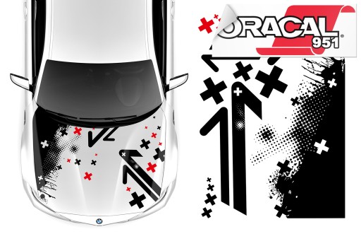 НАЛІЙКИ НА МАСКУ СТРІЛА МОТИВ ПЛЮС 92х127см 951