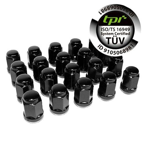 Black FORGED TPI NUTS 1/2 