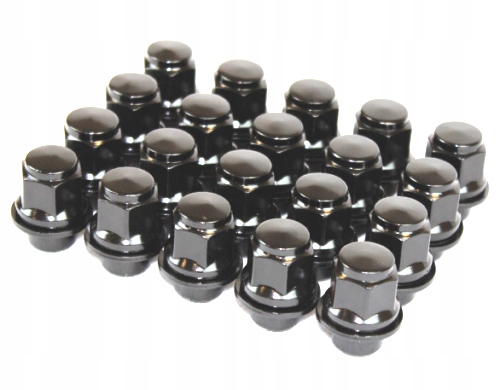 FORGED NUTS TPI BLACK Toyota LEXUS flat 20pcs