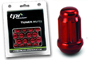 FORGED NUTS TPI Japan Red Red Subaru Nissan