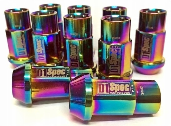 Гайки оригинальные NEO хром кованые 1,5 X20 D1SPEC