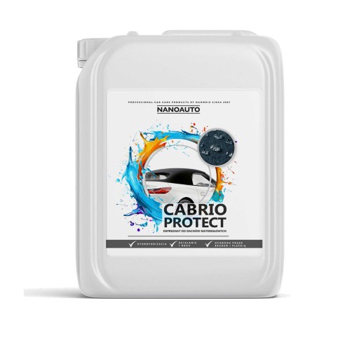 Гідрофобне просочення NANOAUTO для даху кабріолетів Cabrio Protect 5L