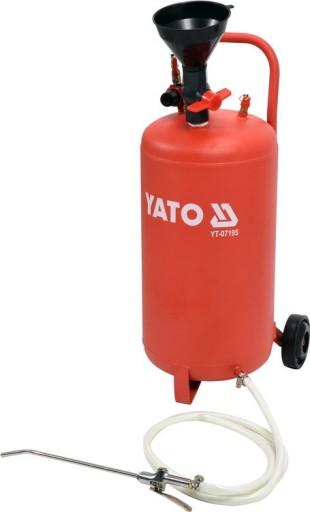 20L YATO ПНЕВМАТИЧЕСКИЙ СМЕННЫЙ МАСЛЯНЫЙ НАПОЛНИТЕЛЬ