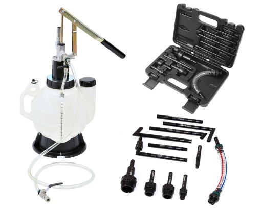 МАСЛЯНЫЙ НАПОЛНИТЕЛЬ ДЛЯ КОРОБКИ ПЕРЕДАЧ +12 АДАПТЕРОВ