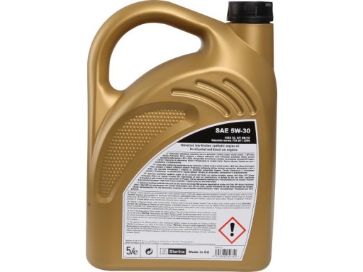 NAPS-5 STARLINE МАСЛО FLUENCE PS 5W30 5L ACEA: