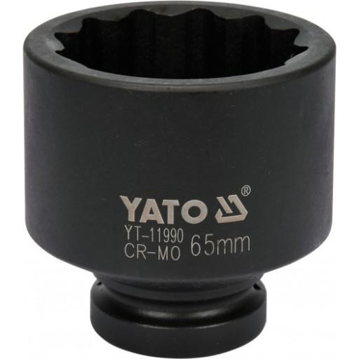 УДАРНАЯ НАСАДКА 1 ДЮЙМ, 65 ММ, 12-КОДОН YATO YT-11990