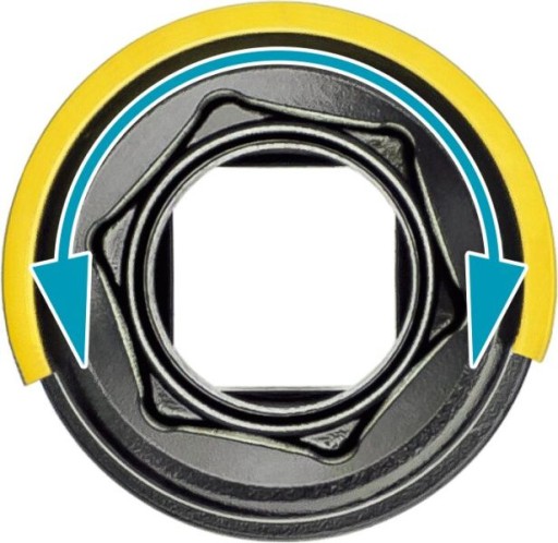 ГНІЗДО ДЛЯ Алюмінієвих дисків 1/2 6 КУТ 17ММ