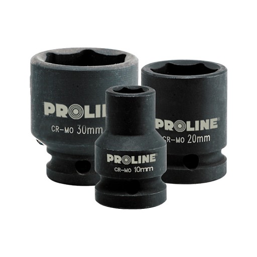 6-СТОРОННЯ ГНІЗДА IMPACT Cr-Mo 3/4 24 мм PROLINE