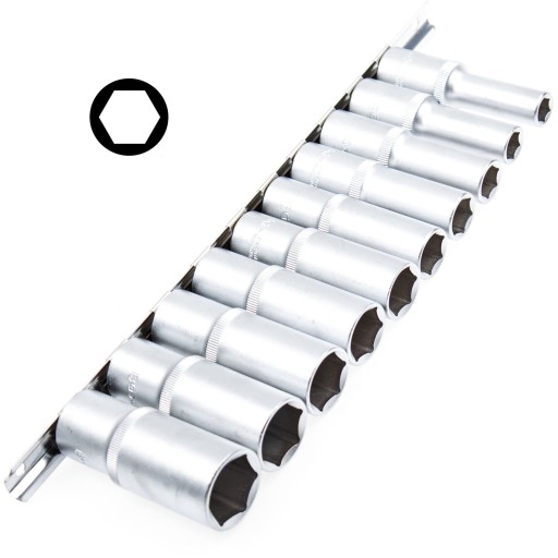 ДОВГІ ДЮЙМОВІ РОЗЕТКИ ДЮЙМОВ 5/32' - 1/2'' INOWROCŁAW