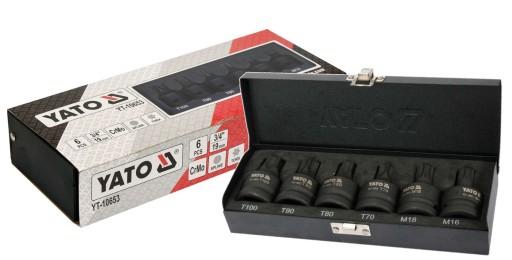 ГОЛОВКИ УДАРНІ TORX SPLINE 3/4 YT-10653