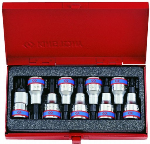 ГОЛОВКИ TORX 1/2' 9шт T20-T60 KING TONY