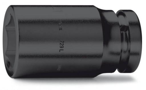 НОСОВА ПОДОВЖНА ШЕСТИГРАННА УДАРНА ГНІЗДА З ГНІЗДОМ 1 ДЮЙМ МОДЕЛЬ 729L, 46 ММ