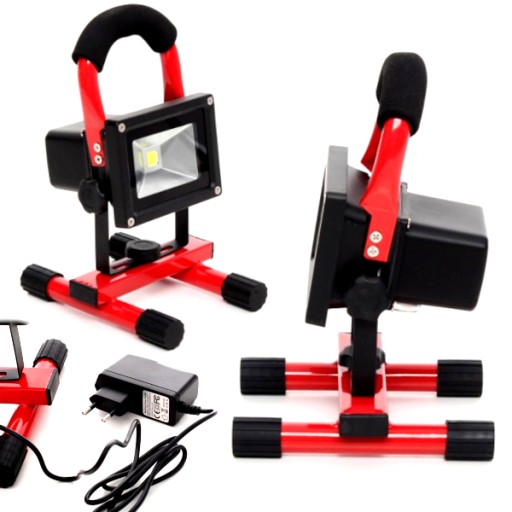 СВІТЛОДІОДНИЙ ПРОЖЕКТОР ГАЛОГЕННИЙ БУДІВЕЛЬНИЙ СТЕНД 20W AKU