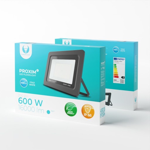 СВІТЛОДІОДНИЙ ПРОЖЕКТОР PROXIM 200W 6000K IP66 ХОЛОДНИЙ