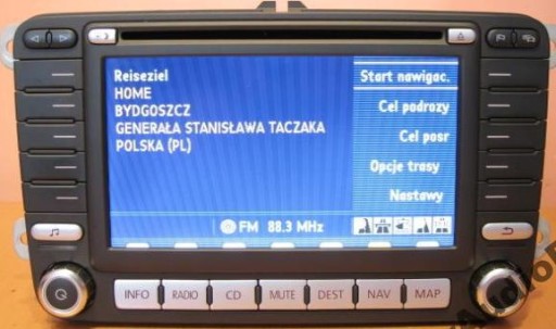 NAVI VW НАВІГАЦІЯ RADIO CD GOLF PASSAT TOURAN DVD