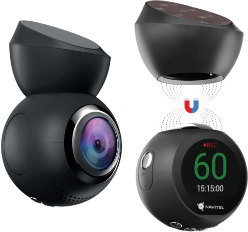 NAVITEL R10 Відеореєстратор, реєстратор водіння, GPS спідометр FullHD