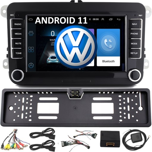 НАВІГАЦІЯ 2DIN RADIO 7 VW PASSAT GOLF LEON ANDROID