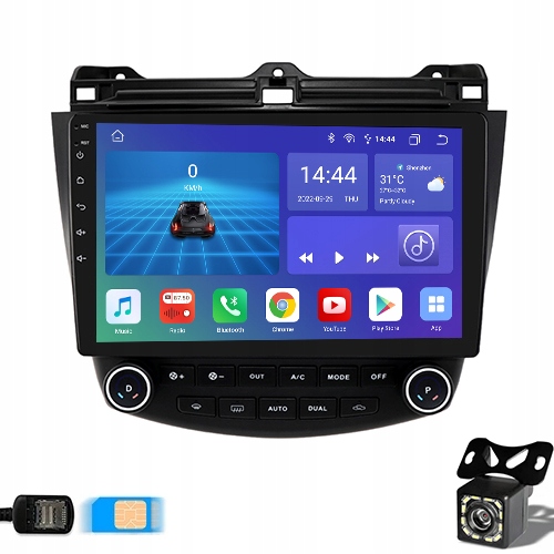 НАВІГАЦІЯ РАДІО HONDA ACCORD 2002-2008 SIM 4/32GB