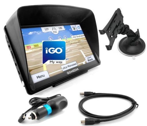 НАВІГАЦІЯ для ВАНТАЖНИКА GPS 7 iGO MAP EU PL TIR