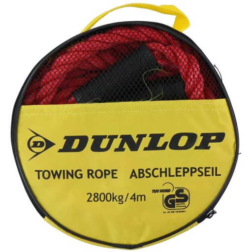 ND38_871125218259 Dunlop - Трос буксирний з гаками 4м / 2800кг