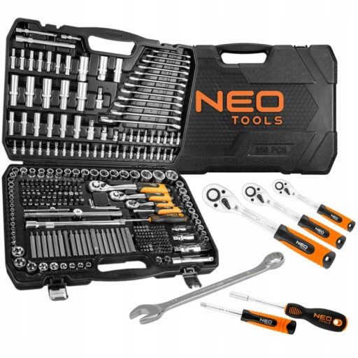 НАБІР ІНСТРУМЕНТІВ ДЛЯ ГОЛОВОК NEO 1/4