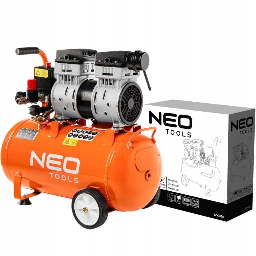 NEO БЕЗМАСЛИНИЙ КОМПРЕСОР 24 Л CYCHY 8 БАР