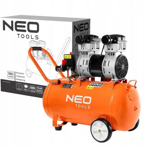 NEO БЕЗМАСЛИНИЙ КОМПРЕСОР 50 Л CYCHY 8 БАР