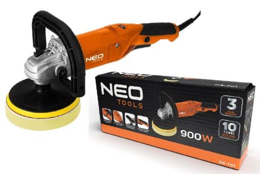 NEO POLISHER АВТОШЛИФОВАЛЬНАЯ МАШИНА 900 Вт 150 мм, регулировка скорости 600-3000