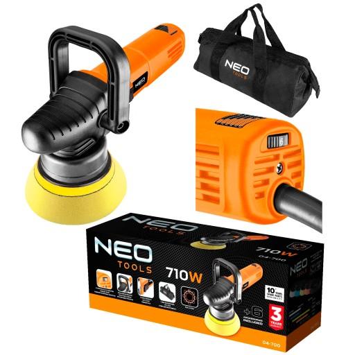 NEO Polisher DUAL ACTION 710W, регулювання швидкості