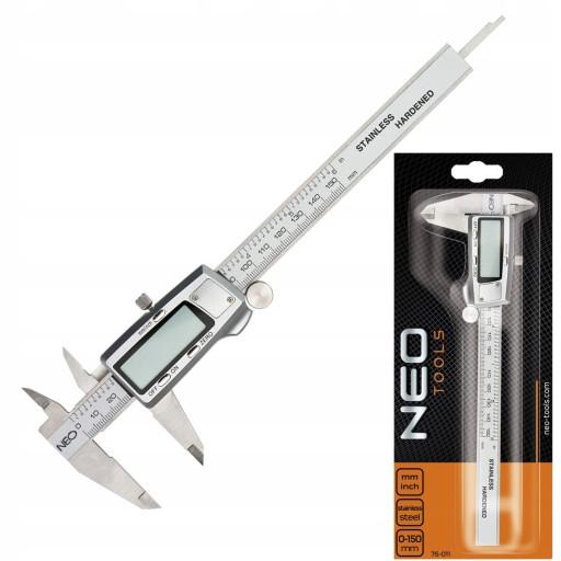 NEO ELECTRONIC ЦИФРОВИЙ КОРПУС 150 ММ, НЕРЖАВІЮЧА СТАЛЬ 75-011