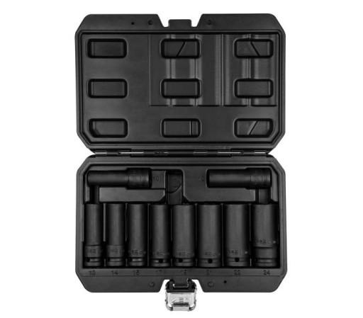 NEO TOOLS УДАРНІ ГОЛОВКИ 1/2 10-24 ММ НАБІР 10 ШТ.