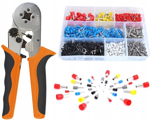 Обжимний інструмент 0,25-6 мм NEO