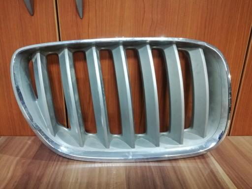 Решетка радиатора П BMW X5 E53 7113734 серебристый
