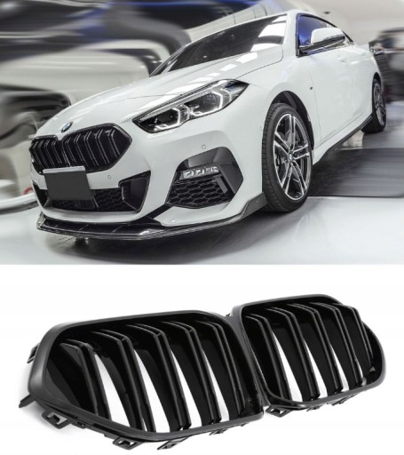 BMW 2 F44 решітка, GLOSS BLACK