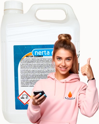 NERTA MOTOR CLEANER жидкость для очистки двигателя 5л.