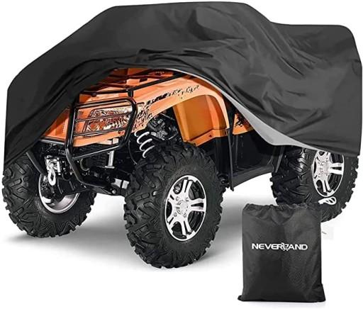 NEVERLAND XL Quad ATV Захисний зимовий чохол чорний 210 ​​x 120 x 115 см