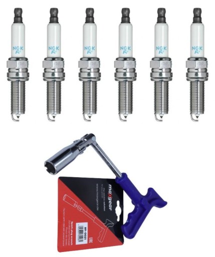 NGK 4288 Іскровна штепсельна штепсельна вилка + 16 мм клавіша свічки
