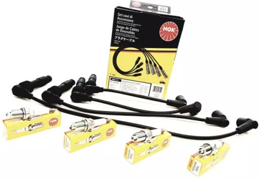 7956 - Ngk дроти + свічки opel astra f g 1.8 2.0 16v