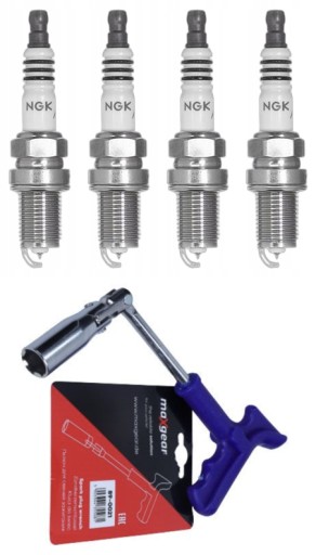 NGK Spart Plug Iridium BCPR5EIX 5688 + КЛІН ДО СВІТЛІВ 16 мм